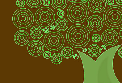 Fototapeta Abstract tree design 24382